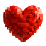 Pixel Heart Logo
